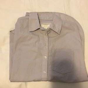 Maeve The Bennet Buttondown Shirt in grey